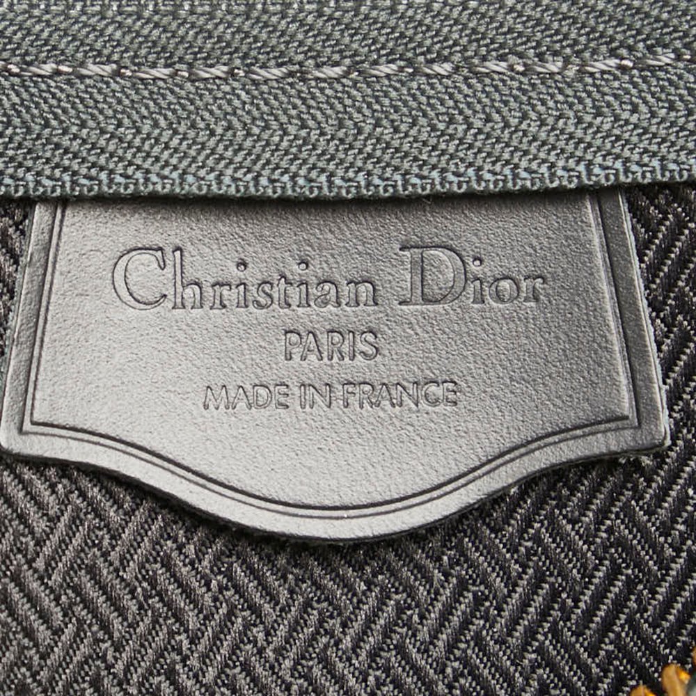 Dior Trotter Navy Canvas handbag - Picture 6 of 7